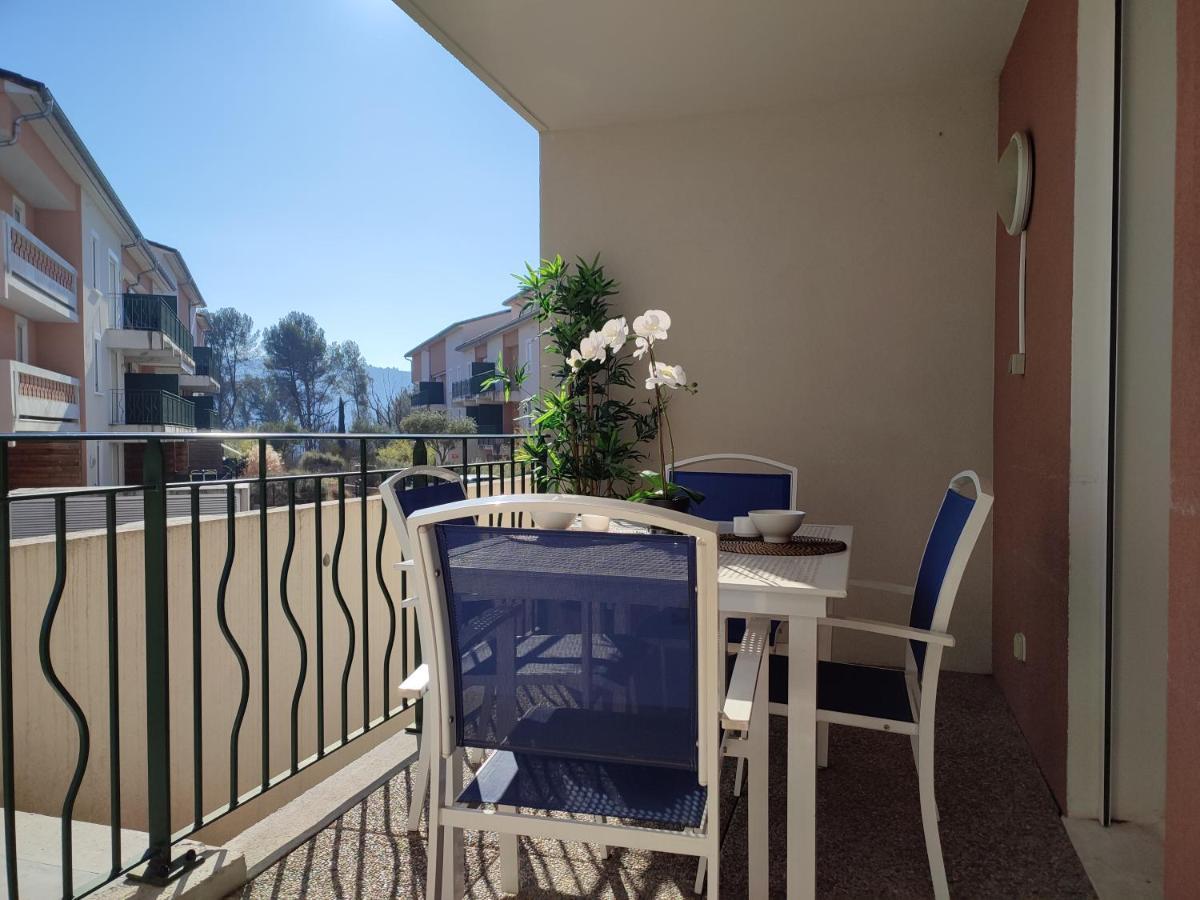 Appartement Le Romarin - Climatisation piscine&parking privé à Gréoux-les-Bains Extérieur photo