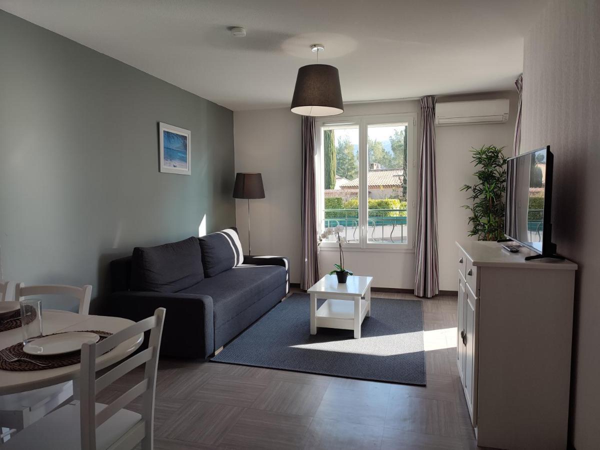Appartement Le Romarin - Climatisation piscine&parking privé à Gréoux-les-Bains Extérieur photo